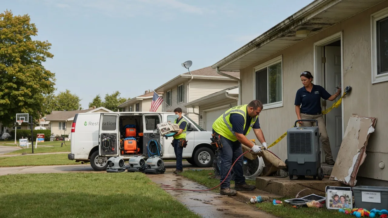 Water Damage Restoration in Hamilton, IN near me